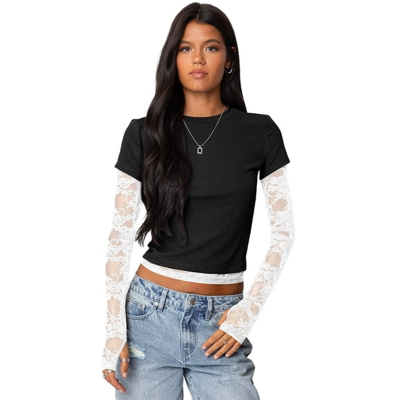 AJZIOJIRO Women Casual Cotton T-Shirt Solid Color Tops Long Sleeve Slim Shirt S-XL