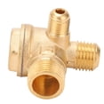 thumbnail image 2 of Check Valve Brass Material Thread Connection Air Compressor Pump Accessories 1/2x3/8x10, 2 of 14