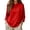 RD1, variant on KHONTS Women's Henley Collar Long Sleeve White T Shirts Button up Classic Basic Tees Comfy Loose Fit Solid Color Tops White XL