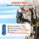 thumbnail image 3 of Cuerda de escalada VEVOR, 10,2 mm, dinámica, 40 m, con ganchos de acero, color azul, 3 of 6