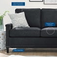 thumbnail image 6 of Modway Ashton Upholstered Fabric Sectional Sofa in Charcoal, 6 of 7