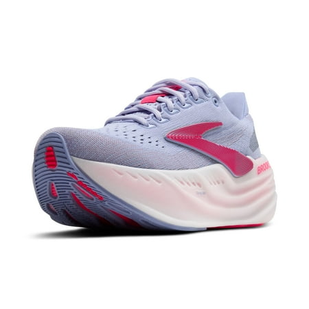 Brooks Women’s Glycerin Max Neutral Running & Walking Shoe - Blue Heron/Diva Pink/White - 7.5 Medium