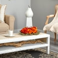 thumbnail image 4 of Nearly Natural 14" Autumn Hydrangea Artificial Candelabrum Arrangement in Orange, 4 of 4