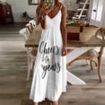 thumbnail image 4 of Cheers 50 Years Sleeveless Dress Dresses Women Summer Women's Summer Clothing, 4 of 9
