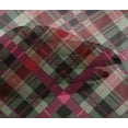 thumbnail image 4 of oneOone Viscose Chiffon Fabric Tartan Check Fabric Prints By Yard 42 Inch Wide, 4 of 4