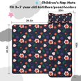 thumbnail image 5 of Pioneer Flower Floral Print Pattern Toddler Nap Mats for Kids Preschool,Sleeping Mat Bag or Kids,Toddler Sleeping Bag,Toddler Nap Mat or Daycare, 5 of 6