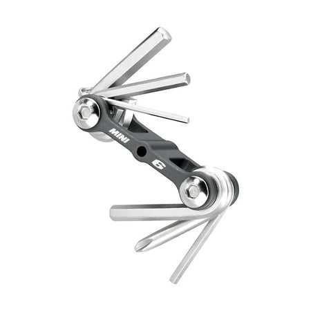 Topeak Mini 6 Multi Tool 6 Function Small Packable Multitool for Simple Repair