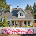 thumbnail image 5 of LUUFILx Valentine's Day Backdrop Banner Decorations Photography Props Party Supplies Heart Decor Background, 5 of 8