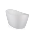 thumbnail image 4 of "Empava 69"" Luxury Freestanding Bathtub Acrylic Soaking SPA Tub in.Modern Stand Alone Bathtubs with Custom Contemporary Design, White", 4 of 12