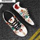 thumbnail image 1 of Doginthehole - Lindos zapatos de niña para mujer, antideslizantes, planos, informales, para correr, transpirables, con cordones, 1 of 6