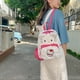 thumbnail image 4 of Sanrioed Hello Kitty Kuromi bolsa de peluche de dibujos animados, mochila de peluche suave de Anime Kawaii, juguetes para muñecas, regalos de cumpleaños, 4 of 4