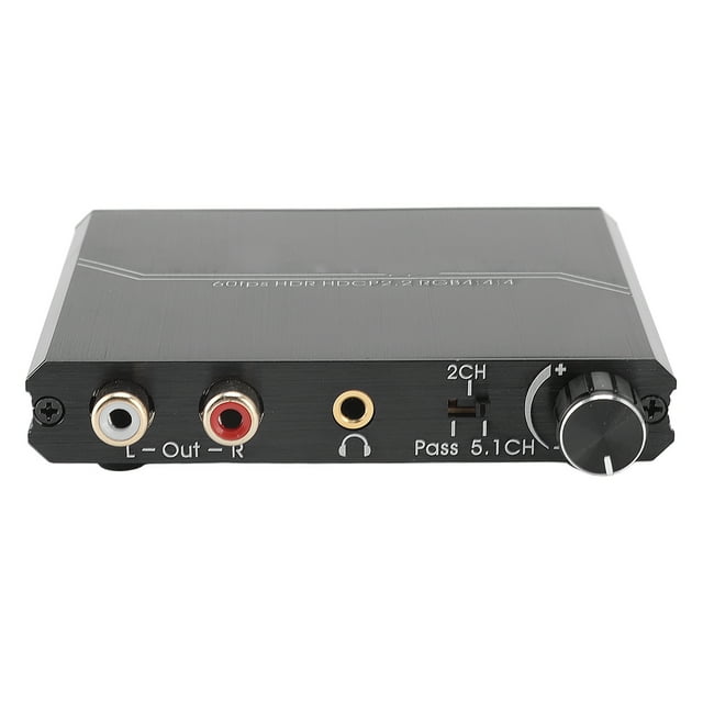 Convertidor Extractor De Interfaz Multimedia HD, Extractor De Interfaz Multimedia Toslink SPDIF HD óptico Para Reproductor De DVD Para Cámara HD