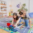 thumbnail image 6 of KC Cubs | Batman GOTHAM CITY™ Road Map Educational Learning & Game Area Rug Carpet for Kids and Children Bedrooms and Playroom, 6 of 10