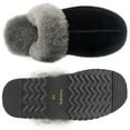 thumbnail image 3 of Parfeying Women's Sheepskin House Slippers Indoor Outdoor Shearling Shoes for Women, 3 of 8
