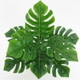 thumbnail image 5 of SPRING PARK 1Pc Monstera Office Home Artificial Leaves Tropical Monstera Leaves Palm Tree Leaf Plant DIY Decorations for Home Kitchen Wedding Party, 5 of 7