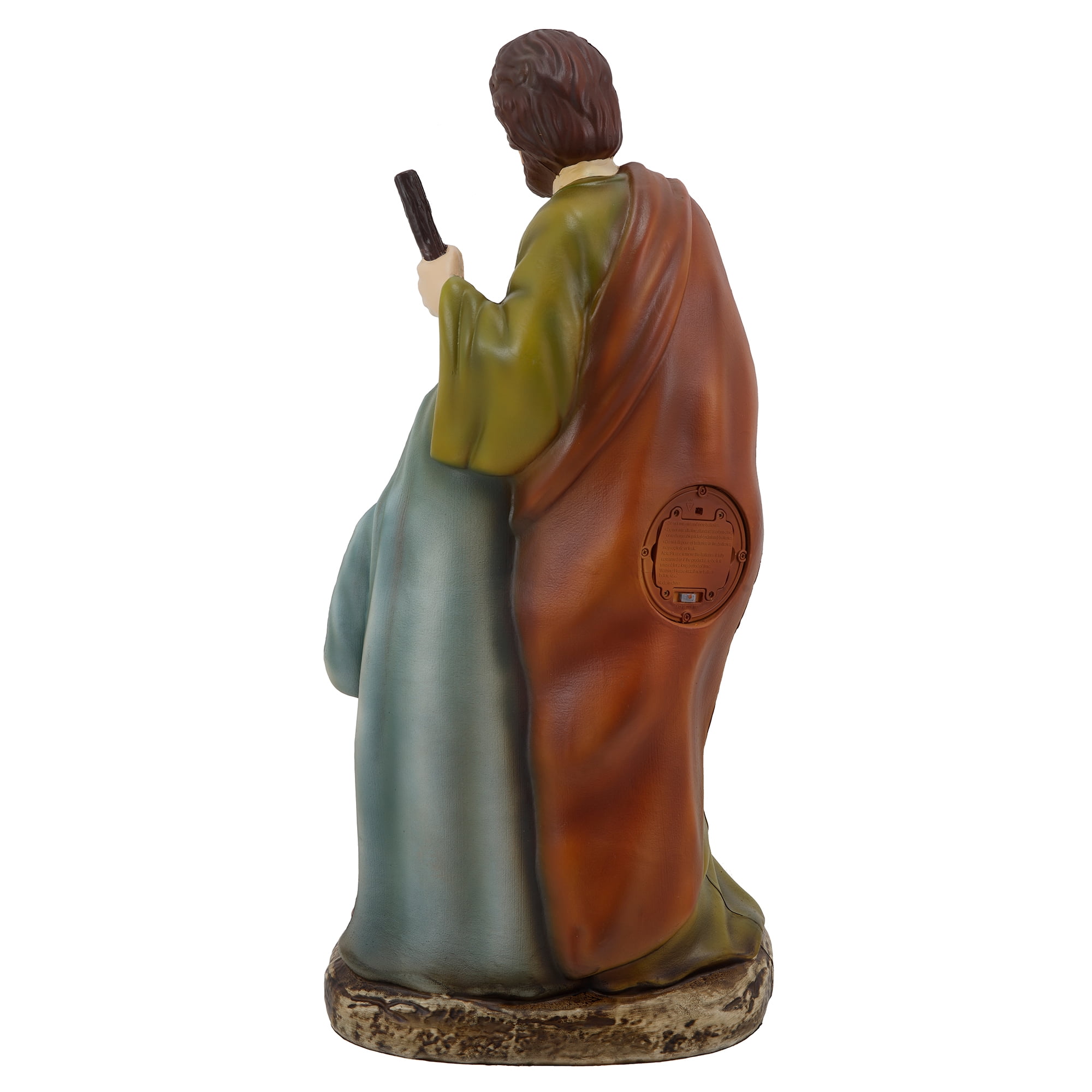 Lighted Blow Mold Joseph, Mary and Jesus Christmas Decoration, Multicolor, 24", by Holiday Time