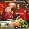 thumbnail image 7 of Boy Toys Cars 3-5, Dinosaur Truck with 4 Pull Back Dinosaur Cars, Dinosaur Toys for 1 2 3 4 5 Year Old Boys with Flashing Lights, Music and Roaring Sound, 7 of 7