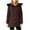 Burgundy, variant on ZACPNCV Womens Puffer Jacket Long Sleeve Solid Color Hooded Casual Winter Coat for Cold Days