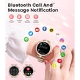 thumbnail image 2 of Reloj inteligente LIGE para mujer con diamantes, frecuencia cardíaca, SpO2, IP68, 2 of 9