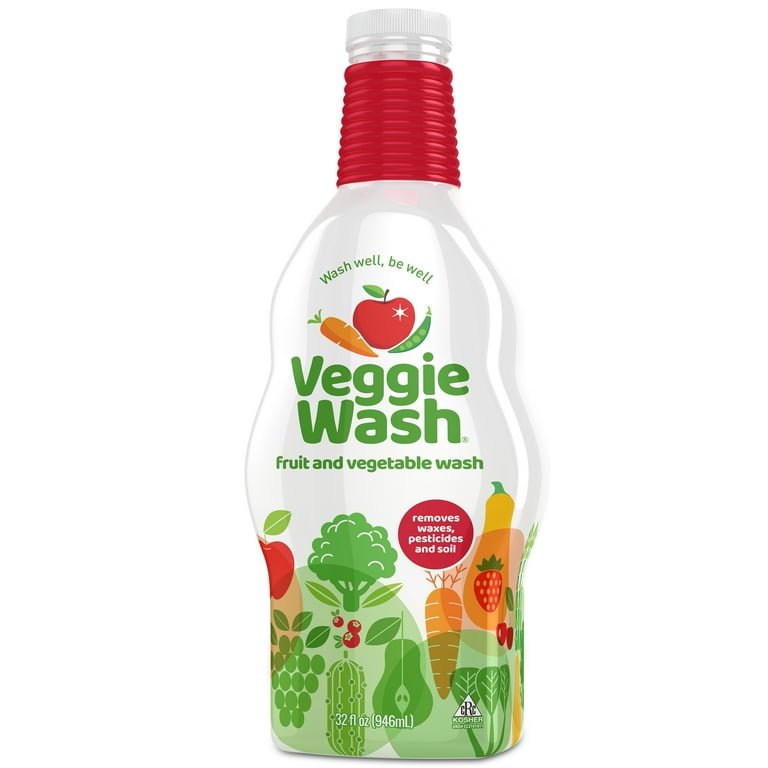 Citrus Magic Veggie Wash Natural Produce Wash Liquid 32 Fluid Ounce
