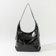 thumbnail image 5 of Bolso de mano para mujer, de diseño multibolsillos, estilo europeo y americano, sencillo, informal, versátil, de gran capacidad, bandolera de un solo hombro, 5 of 5
