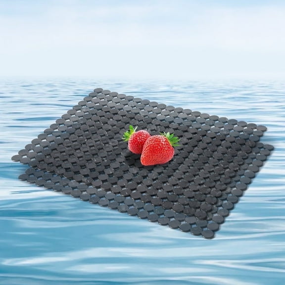 2pcs Kitchen Sink Protector Mat, Adjustable Sink Protectors for Kitchen Stainless Steel Sink - Fast Draining Sink Mats for Bottom Of Kitchen Sink - Dishes And Glassware - Easy to Clean & Diy Cut