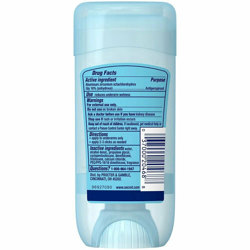 Secret Invisible Solid Deodorant Luxe Lavender 2.6 oz (Pack of 3)