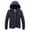 Navy, variant on IROINNID Men's Hoodie Anorak Long Sleeve Solid Color Loose Collar Winter Padded Cotton Jacket
