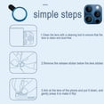 thumbnail image 4 of [5PCS] Phone Camera Lens Protector Compatible with iPhone 14 Pro Max, Tempered Glass Circle Cover, 4 of 5
