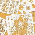 10Pcs Mixed Patterns Painting Stencils 11.8x11.8 Inch Texture Stencils