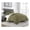Olive Green, variant on 3-Piece All Season Oversized Queen er Set Rust Orange, Soft Quilted Down Alernative Duvet Insert with Corner Tabs, Lightweight Microfiber Bedding, 92 x 96 Inches