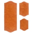 thumbnail image 4 of Home Weavers Waterford Collection 100% Cotton Non-Slip Bathroom Rug Set Machine Washable Bathroom Rug-17"x24", Bath Rug- 21"x34", Runner- 22"x60", Terracotta Color 3 Piece Bath Rug set, 4 of 8
