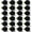 Black, variant on 24-Pack Lapel Pin for Men, Handmade Flower Brooch Button Pins Men Suits Formal Boutonnieres
