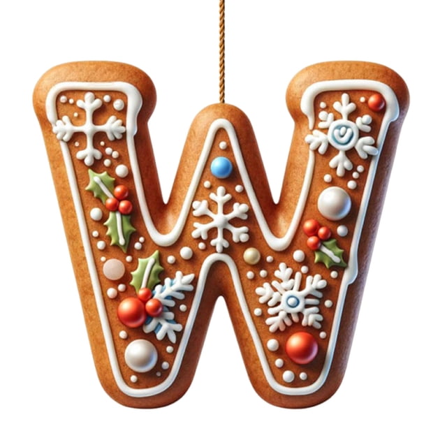 Adornos Navideños Colgantes con 26 Letras para Árbol de Navidad, Adornos Navideños Personalizados para Hacer Tú Mismo, Decoración Navideña, Decoración Colgante para Árbol de Navidad.