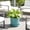 Blue, variant on Retro Faux Ceramic Planter Breathable Root Control Flower Pot for Green Plants Home Decor Gardening Container Indoor Outdoor Decorative Pot(White)