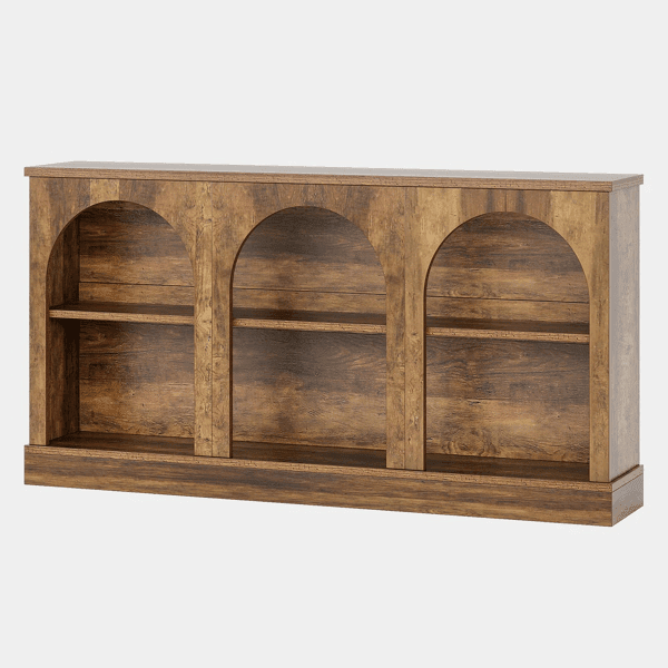 Long Console Table with 1.18" Thick MDF Top Waterproof Scratch Resistant Entryway Table for Foyer Hallway Living Room