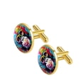 thumbnail image 2 of Monkey Men's Dress Shirt Cufflinks made of Stainless Steel for Formal Occasions, 2 of 6