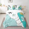 thumbnail image 2 of Homewish Vintage Aesthetic Flowers 7-Piece Bedding Comforter Set for Female Men Teens,Minimalist Tree Leaves King Bedding Sets,Abstract Geometric Ultra Soft Bed Sheets,Breathable Home Decor, 2 of 8