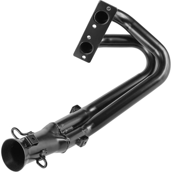 Caltric 1262319-489 1261937-489 Exhaust Pipe Compatible with Polaris RZR 800 EFI 2011 2012 2013 2014