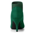 thumbnail image 4 of Unique Bargains Bottines Chelsea à Talons Aiguilles à Bout Pointu pour Femmes, 4 of 6
