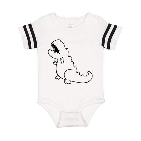 

Inktastic Pocket Dino Baby Tyrannosaurus Gift Baby Boy or Baby Girl Bodysuit