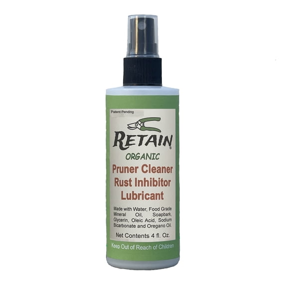 RETAIN 4oz Organic Rust-Free Pruning Tool Cleaner & Lubricant