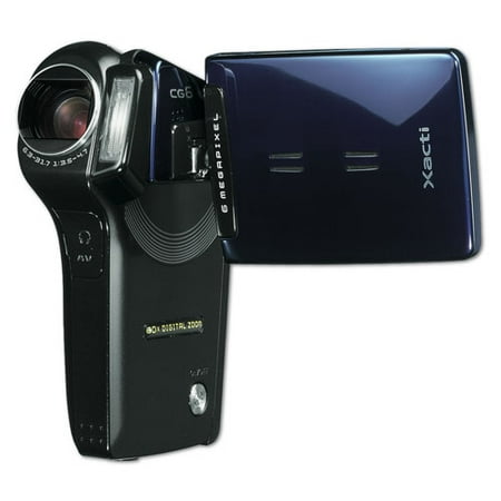 Sanyo Xacti CG6 6MP MPEG-4 Flash Memory Digital Camcorder (Best Camcorder With Flash Memory)