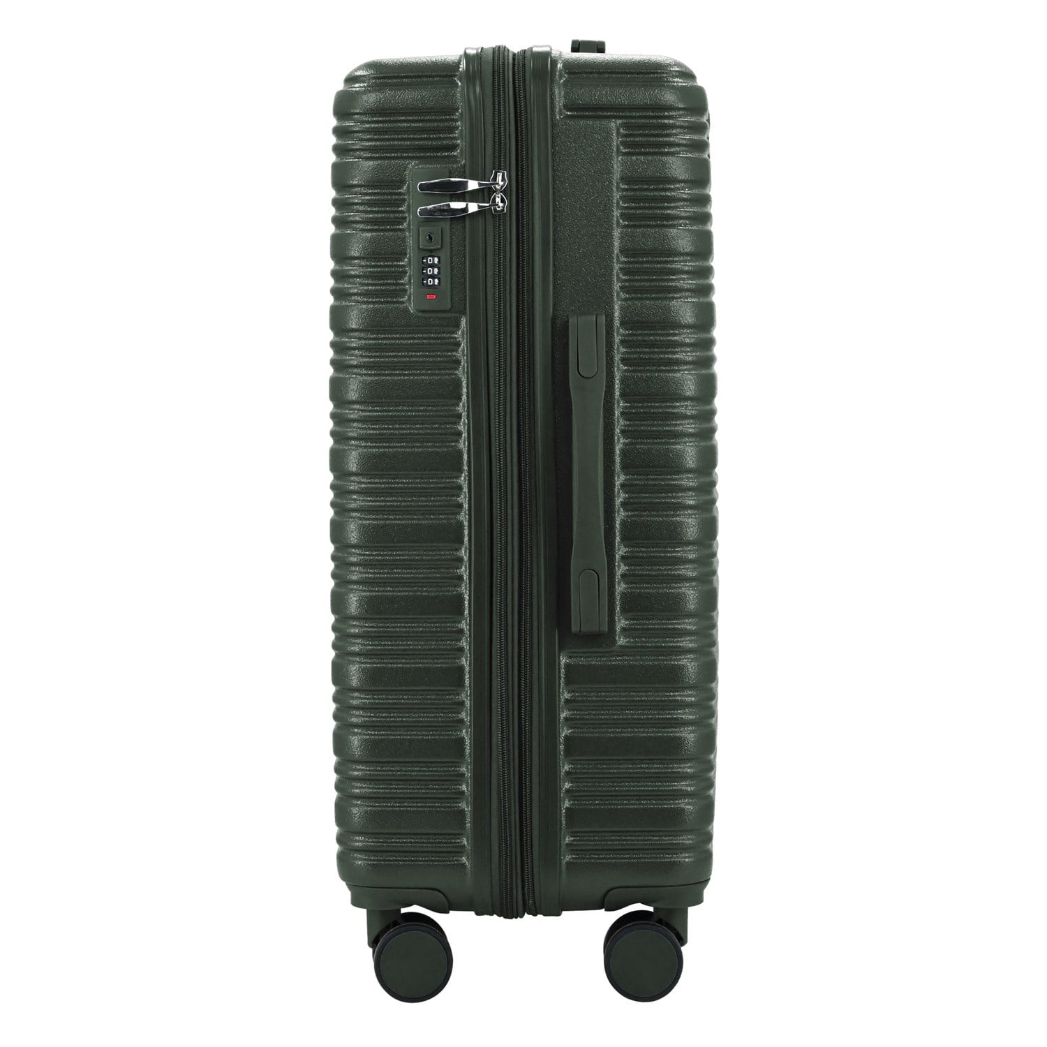 Expandable 20-inch Carry-on Hardside Luggage with 360° Spinner Wheels and Combo Lock