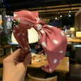 thumbnail image 7 of Clearance! Hontri A Headband Clearance under $5, Ladies Summer Bow Dot Headband Print Hairband Beach Hair Accessories On Sale, 7 of 7