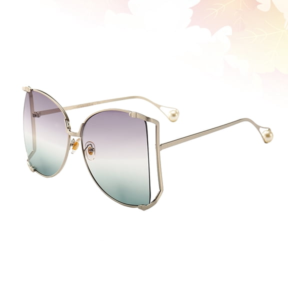 Tineasur Women Retro Sunglasses Metal Eyewear Grey 1Pack Back to School