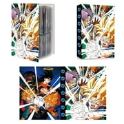 240pcs Card Album Book Naruto Dragon Ball Goku Vegeta ONE PIECE Luffy Zoro Map Letter Holder Binder Card Notebook Collection Toy