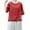 Red, variant on Vetement Femme ete 2025 Vintage Embroidered Linen Round Neck Short Sleeve T Shirt For Women Loose Fit Summer Top Versatile Casual Wear T Shirt Women Summer Shirts Shirts Casual Stretch Loose XXL XXL