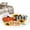 Yellow Orange, variant on Thanksgiving 2'x6' Runner Rugs for Hallway Kitchen Bedside Non Slip, Fall Rustic Colorful Plaid Pumpkin Sunflower Entryway Rug Runners with Rubber Backing, Long Carpet Runner for Laundry Room