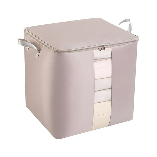 Bolsas de gran capacidad para guardar ropa y edredones | Organizador doméstico impermeable y resistente al polvo para clasificar, trasladar y empacar ropa | Diseño plegable